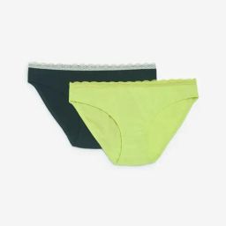 Superstar by Westside Lime Bikini Cotton-Blend Briefs - Pack of 2-picture-31