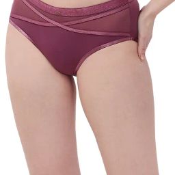Soie Wine Hipster Panty-17
