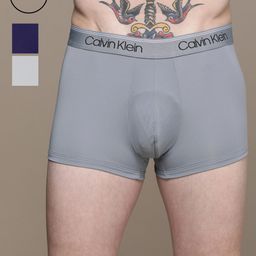 Calvin Klein Underwear Men Pack of 3 Solid Low-Rise Trunks NB2569W29-picture-5