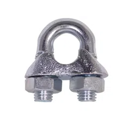 Bajrangi DIN Type Wire Rope Clamp Stainless Steel 8 mm Size-1