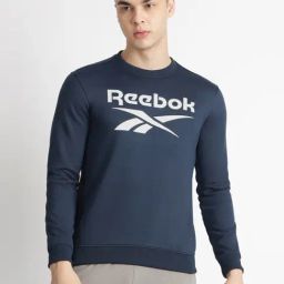 Reebok Navy Regular Fit Printed Sweatshirt-picture-18