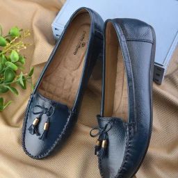 Pelle Albero Women's Blue Loafers-image-35
