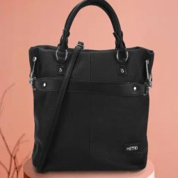Metro Black Large Satchel-28