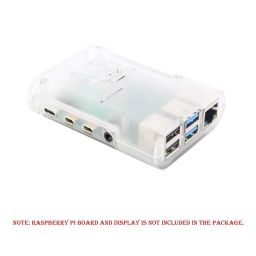 Raspberry Pi 4 ABS Case Enclosure Transparent Cover with Cooling Fan Slot for Raspberry Pi 4 B Plus - RS2445Raspberry Pi 4 ABS Case Enclosure Transparent Cover with Cooling Fan Slot for Raspberry Pi 4 B Plus - RS2445-14