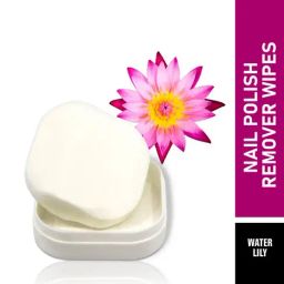 Half N Half Nail Polish Remover Wipes Water Lily - 30 Wipes-image-3