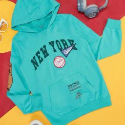 Pantaloons Junior Mint Green Cotton Printed Full Sleeves Sweatshirt-picture-25