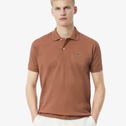 Lacoste Brown Classic Fit Polo T-Shirt-image-24