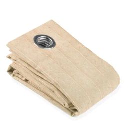 Saral Home Beige Cotton Plain Curtain-46