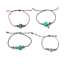 gurjari jewellers 4Pc Women Multistrand Bracelet-image-9