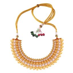 P.C. Chandra Jewellers 22k Yellow Gold Fiery Tushi Necklace-picture-20