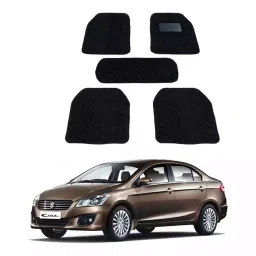 Auto Pearl DB7M169 PVC and Plastic Standard Mat for Maruti Suzuki Ciaz 2005 (Black)-image-93