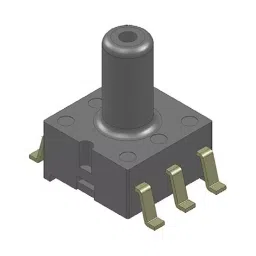 AMPHENOL ALL SENSORS PRESSURE SENSOR, GAGE, 0 TO 10INCH-H2O, DLC-L10G-U2-22