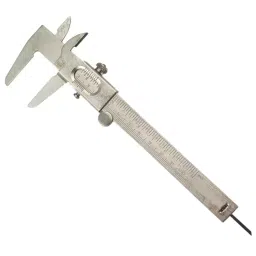COMET Vernier Caliper Mild Steel Chrome Plated with 125 mm Measurement Range 0.1 mm Accuracy and Thumb Wheel Adjustment, N6-XO4R-IG81-41