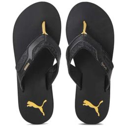 Puma Men's Breeze V6 One8 IDP Jet Black Flip Flops-image-7