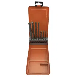 RS PRO Tungsten Carbide Tipped SDS Drill Bit Set, Model No 2168658 Melatic Grey Color (Set of 7)-16