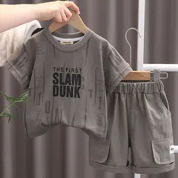 INCLUD Boys Printed T-shirt with Shorts-image-32