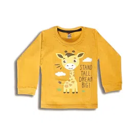 BAESD Unisex Kids Graphic Printed Round Neck Cotton T-shirt-54