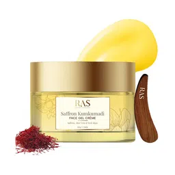 RAS LUXURY OILS Saffron Kumkumadi Face Gel Day Cream- 50g-35