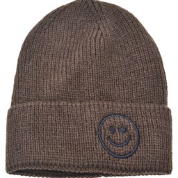 Momisy Smile Design Winter Cap Solid Brown- Diameter 16 cm-image-59