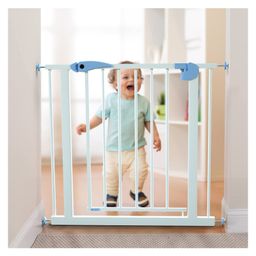 Baybee Auto Close Baby Safety Gate Extra Tall Baby Fence Barrier Dog Gate with Easy Walk-Thru Child Gate | Baby Gate for House Stairs Doorways | Safety Gate for Baby Kids Dogs-image-40