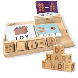 Clapjoy Cubello Spell Master, Math Master for Kids Learning Game with Flash Cards-12