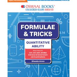 Oswaal Formulae & Tricks Quantitative Ability Book For CAT | XAT | MAT | Entrance & Government Job (MBA Exam)-18