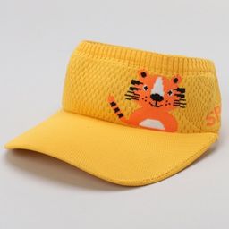 Tipy Tipy Tap Tiger Printed Sports Sun Cap - Orange - Diameter - 44cm-60