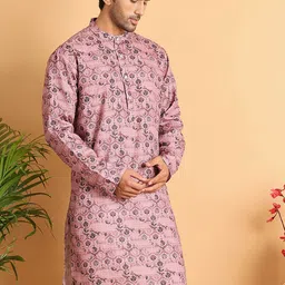 Anouk Men Geometric Embroidered Sequinned Kurta-picture-39