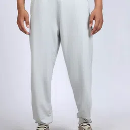 KLOTHFIT Men Baggy Low-Rise Cotton Joggers-image-41