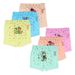Kids Basket Boys Pack Of 6 Printed Cotton Basic BriefsM-BY-KBFROOTY-DR-6PC-32