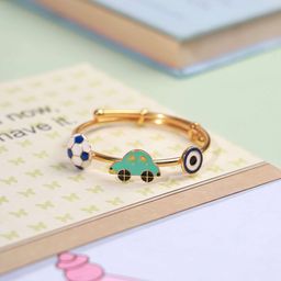 Elegante kids Infant Girls Gold-Plated Skin-Friendly Bangle-image-74