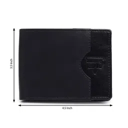 JND Men Textured PU Two Fold Wallet image 4