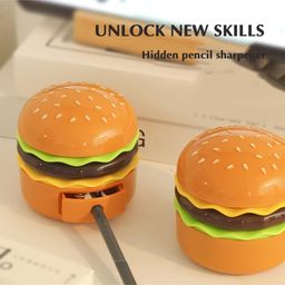 Elecart Burger Shape Lunch Box, Combo Set - Tiffin/Lunch Box with LED Burger Style Table Lamp Rechargeable, Return Gifts for Kids image 5
