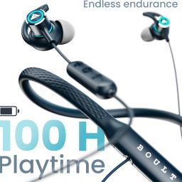 boult Curve Max with 100H Playtime, ENC Mic, Dual Device Pairing, Fast Charging, 5.3v Bluetooth Headset image 3