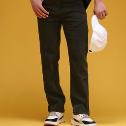 HERE&NOW Men Straight Fit Mid-Rise Stretchable Jeans-picture-13