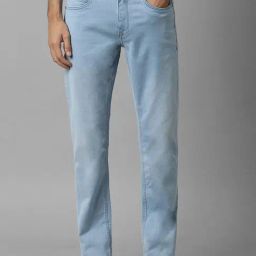 Louis Philippe Jeans Light Blue Slim Fit Jeans-image-73