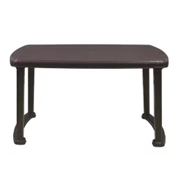 Nilkamal Mega/P Dining Table Plastic Weather Brown-image-63