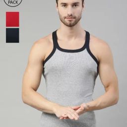 Dixcy Scott Originals Assorted Cotton Vest - Pack of 3-image-78