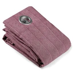 Saral Home Mehroon Cotton Plain Curtain-4