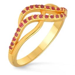 Malabar Gold and Diamonds 22k BIS Hallmark Yellow Gold Ring for Women-picture-33