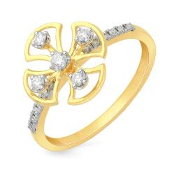 Malabar Gold and Diamonds 18k Yellow Diamond Ring for Women-image-71