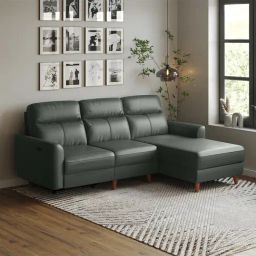 Godrej¿Interio Missouri Half-Leather Powered Recliner-image-14