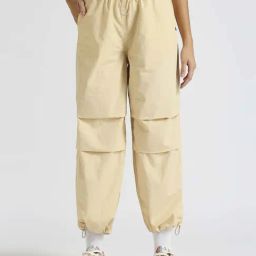 Pepe Jeans Beige Cotton Parachute Pants-image-20