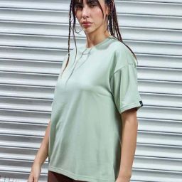 Bewakoof Green Round Neck T-Shirt-image-56