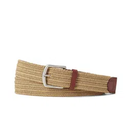 Polo Ralph Lauren Men Leather-Trim Braided Belt-image-44