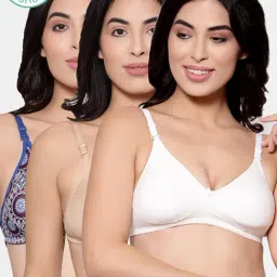 Inner Sense Multicolor Bra (Pack of 3)-image-40