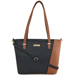 Giordano Black Color Block Medium Shoulder Handbag-image-15