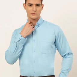 Jainish Blue Regular Fit Shirt-image-47