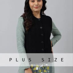 Aurelia Black Regular Fit Sweater-image-37