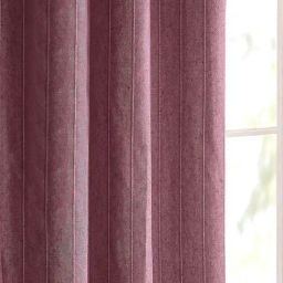 Saral Home Mehroon Cotton Plain Curtain image 4